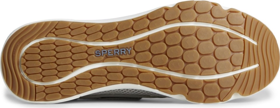 Zapatilla 7 Seas 3 Ojales Gris Sperry