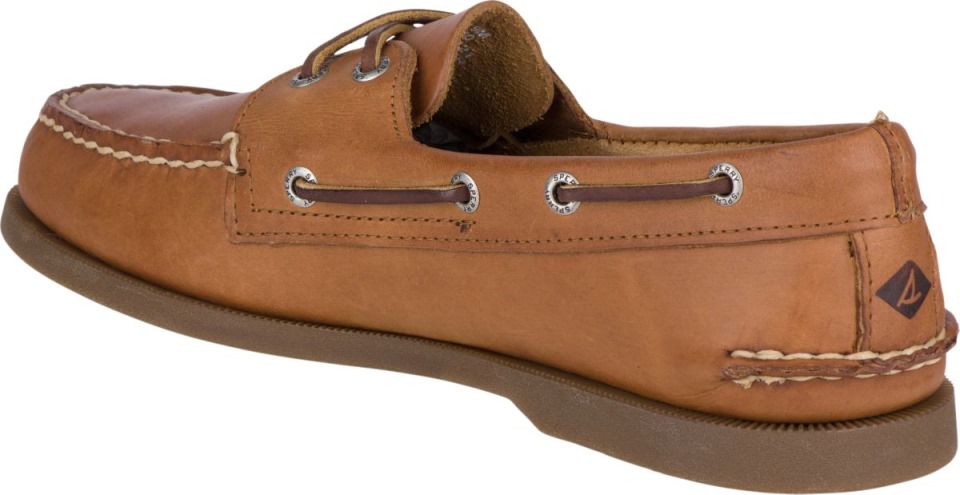 Zapato Náutico Original Autentico Sahara Piel Sperry