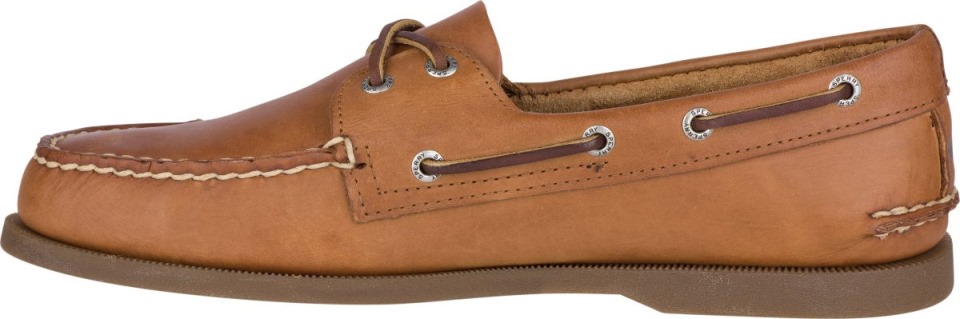 Zapato Náutico Original Autentico Sahara Piel Sperry