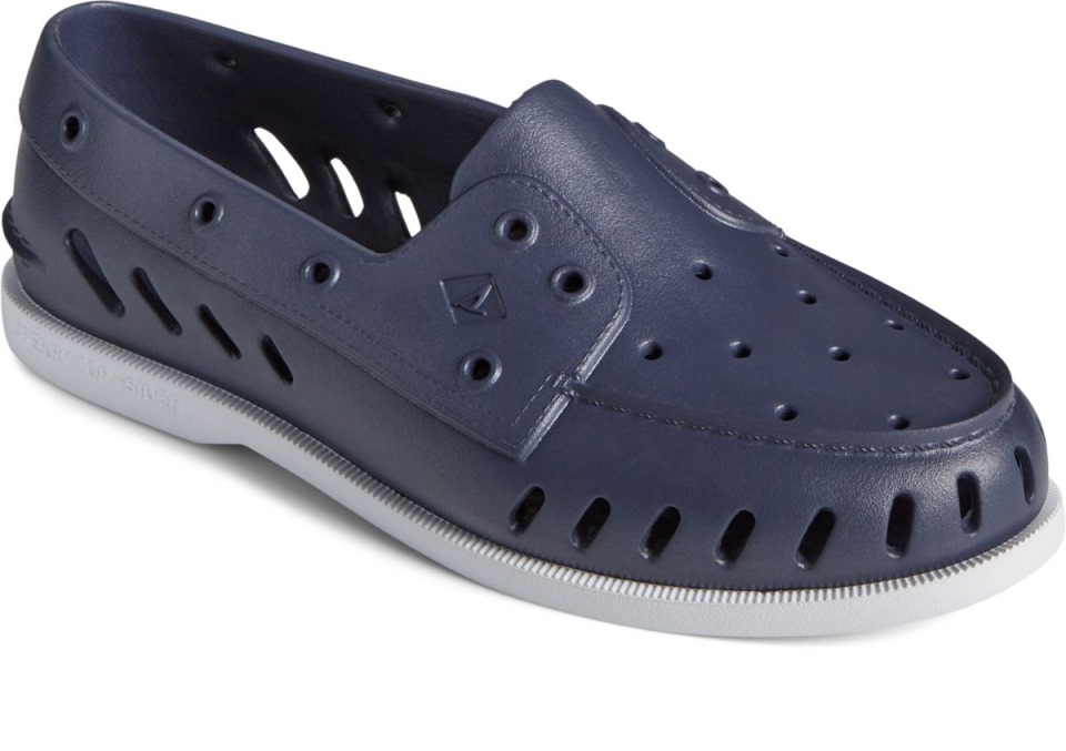 Zapato Náutico Original Auténtico Azul Marino Sperry