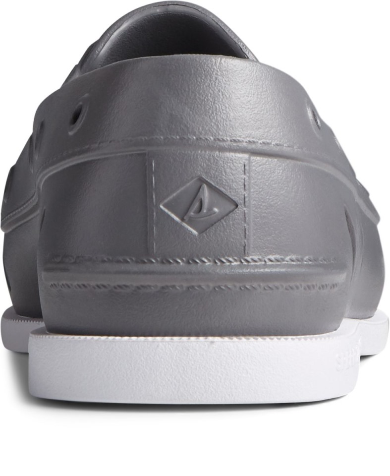 Zapato Náutico Original Auténtico Gris Sperry