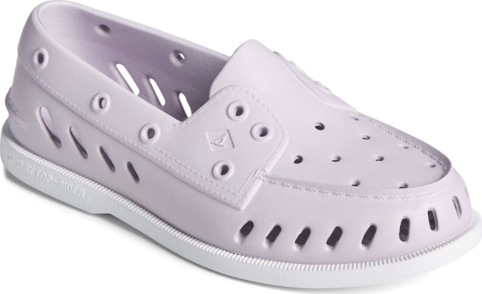 Zapato Náutico Original Auténtico Sperry Lila