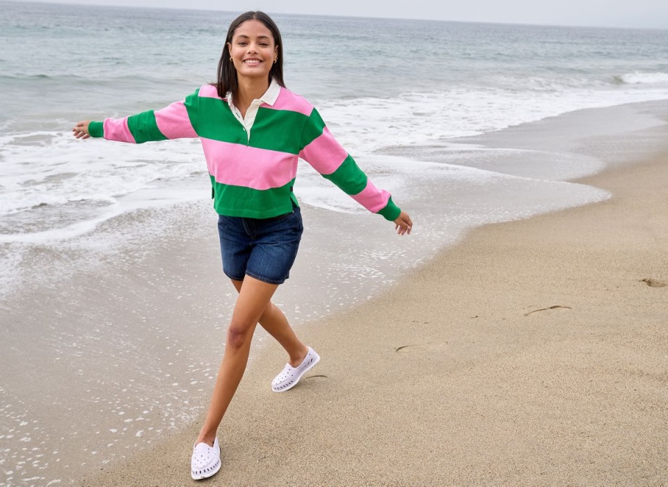 Zapato Náutico Original Auténtico Sperry Lila