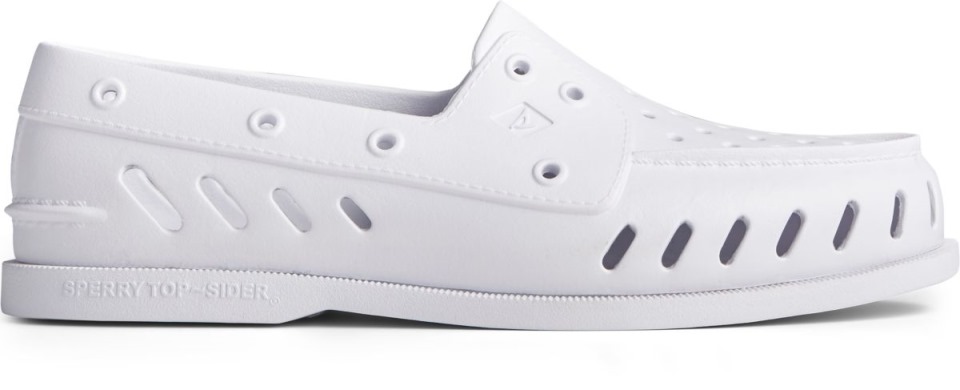 Náutico Flotador Original Auténtico Sperry Blanco