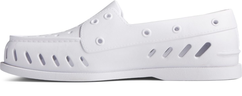 Náutico Flotador Original Auténtico Sperry Blanco