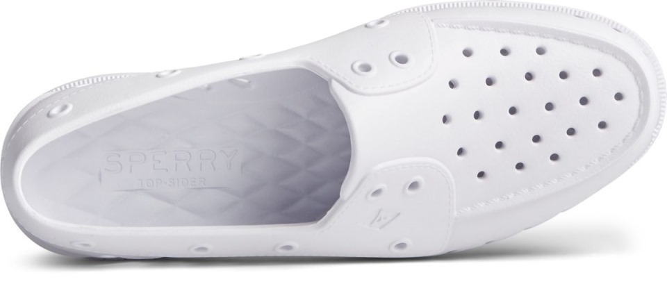Náutico Flotador Original Auténtico Sperry Blanco