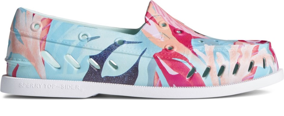 Auténtico Original Float Coral Floral Náutico Rosa Multi Sperry