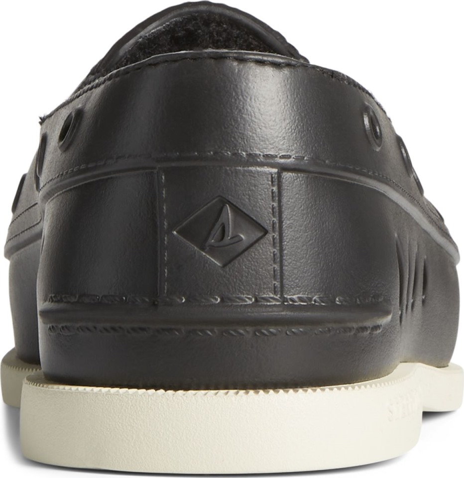Náutico Acogedor Flotador Original Auténtico Sperry Negro