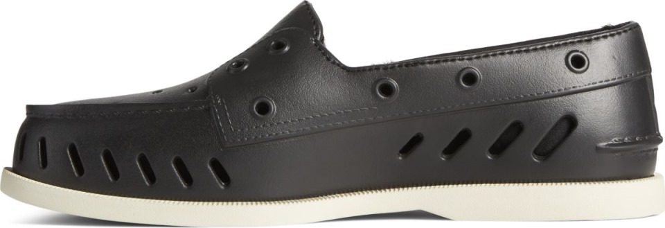 Náutico Acogedor Flotador Original Auténtico Sperry Negro