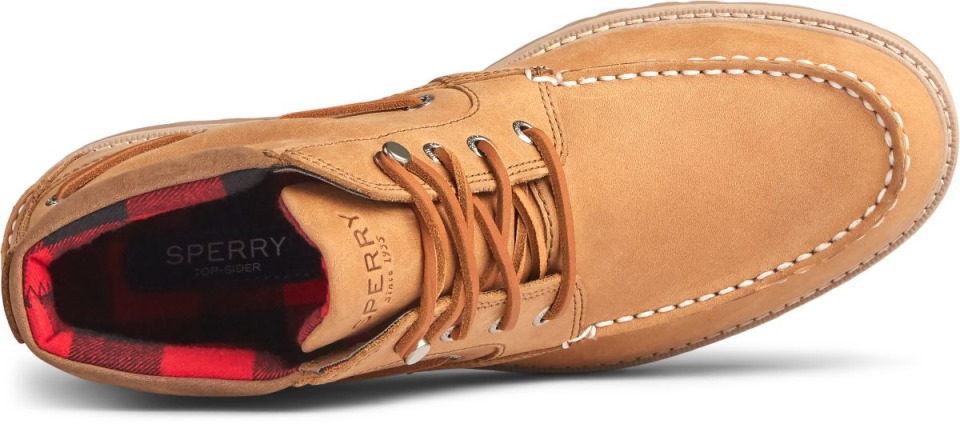 Auténtico Original Lug Chukka Tan Sperry