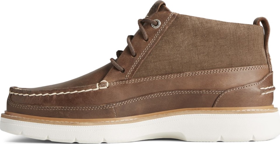 Auténtico Original Plushwave Lug Chukka Sperry Marrón