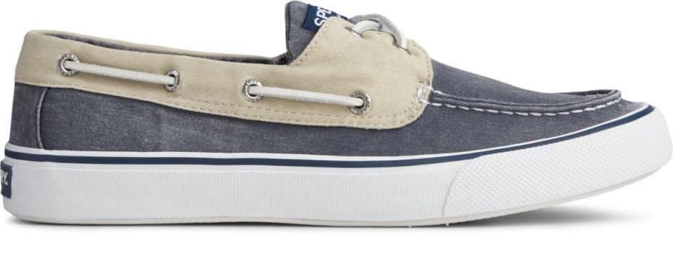 Zapatillas Bahama Ii Azul Marino Caqui Sperry