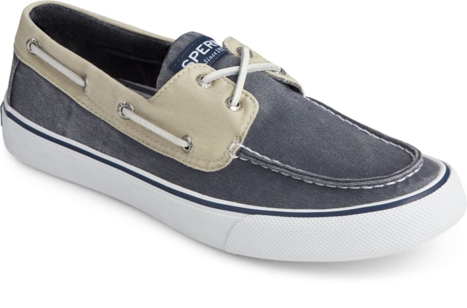 Zapatillas Bahama Ii Azul Marino Caqui Sperry