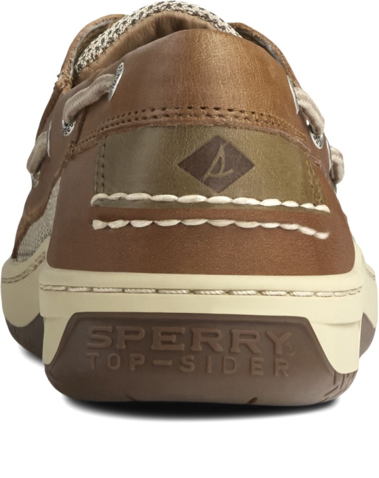 Náutico De 3 Ojales Marlines Sperry Tostado Oscuro
