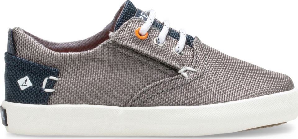 Zapatilla Júnior Lavable Bodie Gris Oscuro Azul Marino Sperry