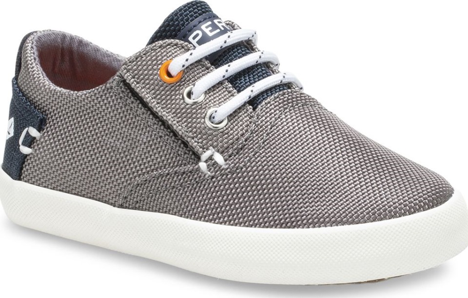 Zapatilla Júnior Lavable Bodie Gris Oscuro Azul Marino Sperry