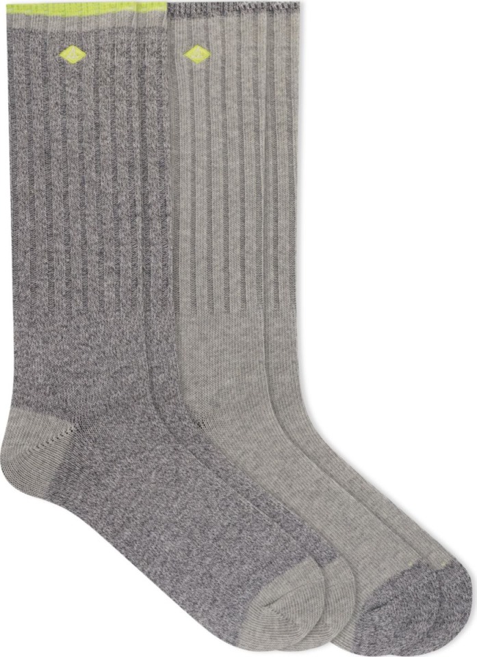 Pack De 2 Calcetines Para Botas Gris Jaspeado Sperry