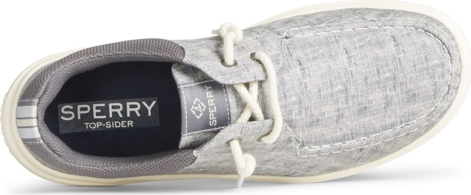 Mocasines Mocasines De Capitán Cambray Gris Sperry