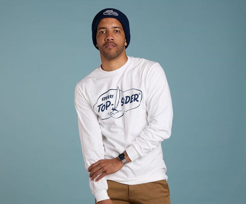 Gorro Nube Azul Marino Sperry