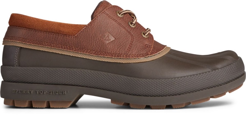 Bota De 3 Ojales De Bahía Fría Thinsulate Marrón Sperry Tostado