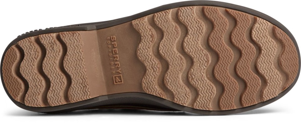 Bota De 3 Ojales De Bahía Fría Thinsulate Marrón Sperry Tostado