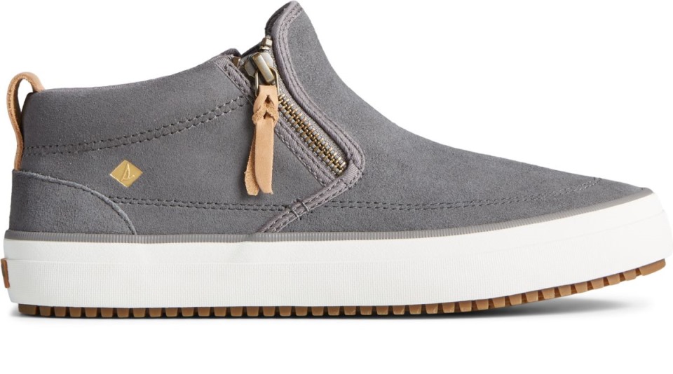 Crest Lug Suede Chukka Gris Sperry