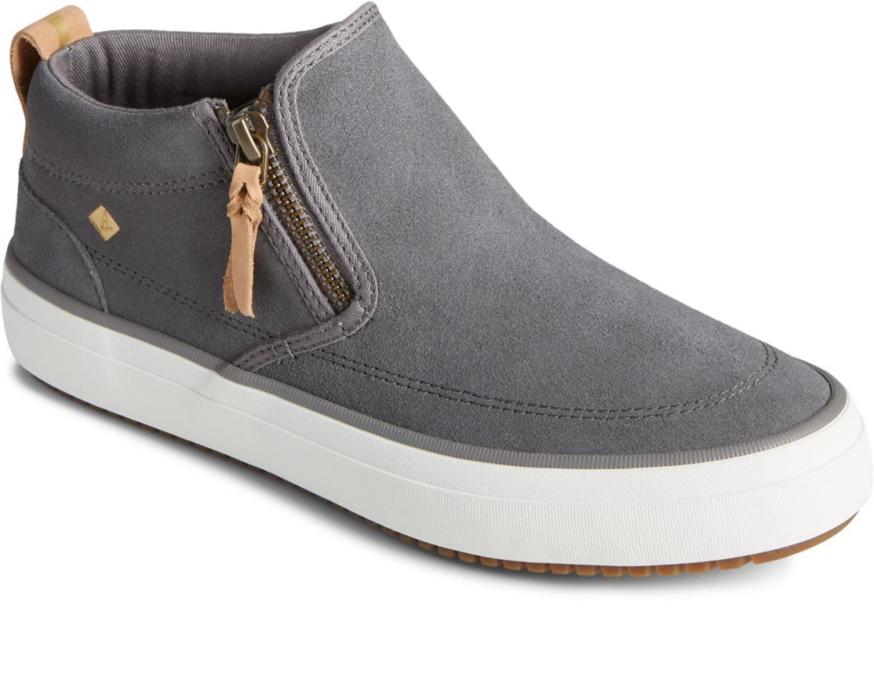 Crest Lug Suede Chukka Gris Sperry