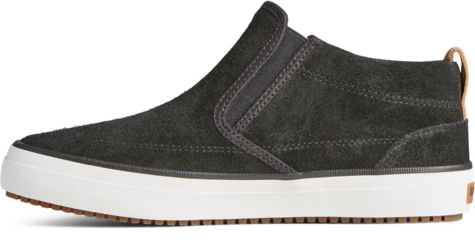 Crest Lug Suede Chukka Sperry Negro
