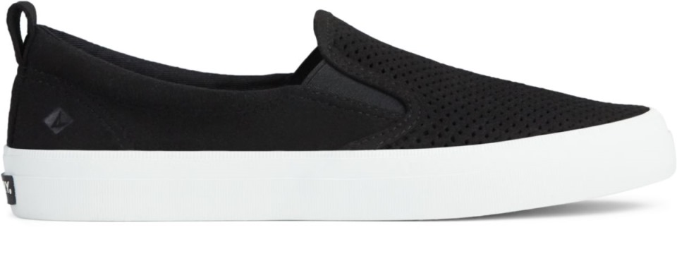 Crest Twin Gore Zapatillas Sin Cordones Perforadas Negro Sperry