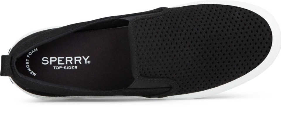 Crest Twin Gore Zapatillas Sin Cordones Perforadas Negro Sperry