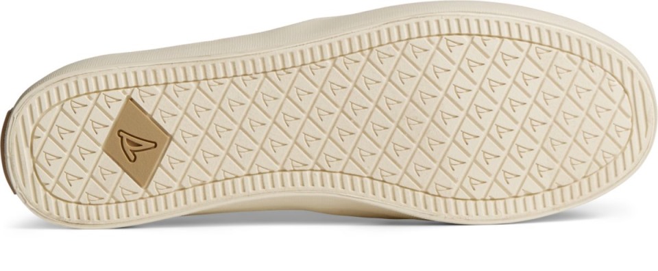 Crest Twin Gore Tie Dye Stripe Sneaker Taupe Sperry