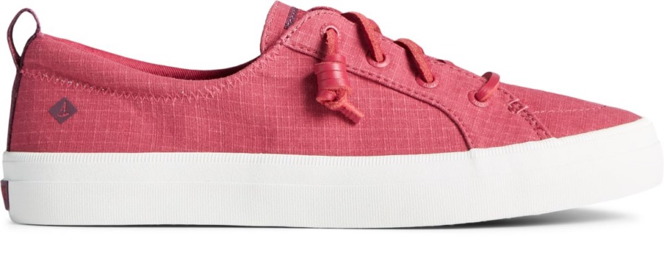 Zapatilla Crest Vibe De Algodón Antidesgarros Rosa Sperry