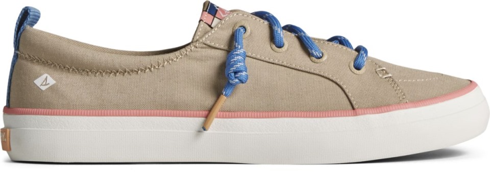 Zapatilla Crest Vibe Harmony Taupe Sperry