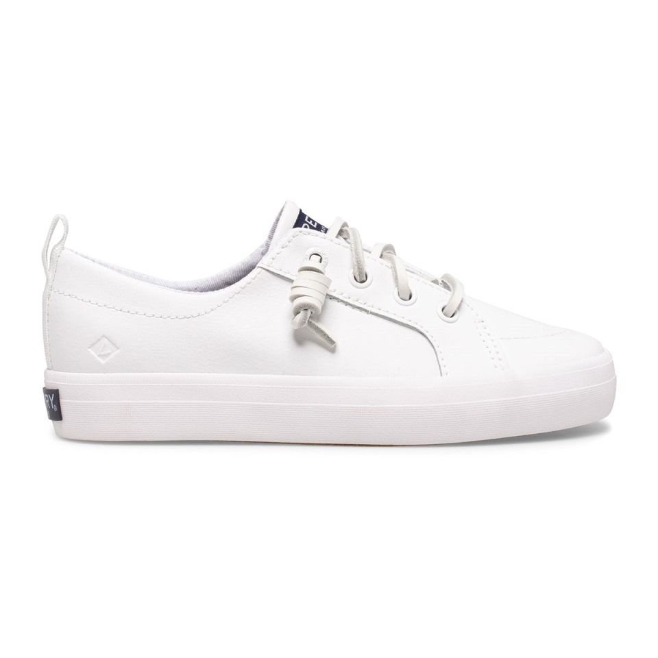 Crest Vibe Junior Sneaker Todo Blanco Sperry
