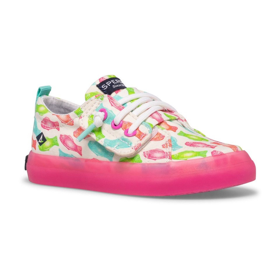 Crest Vibe Junior Sneaker Sperry Blanco Multi