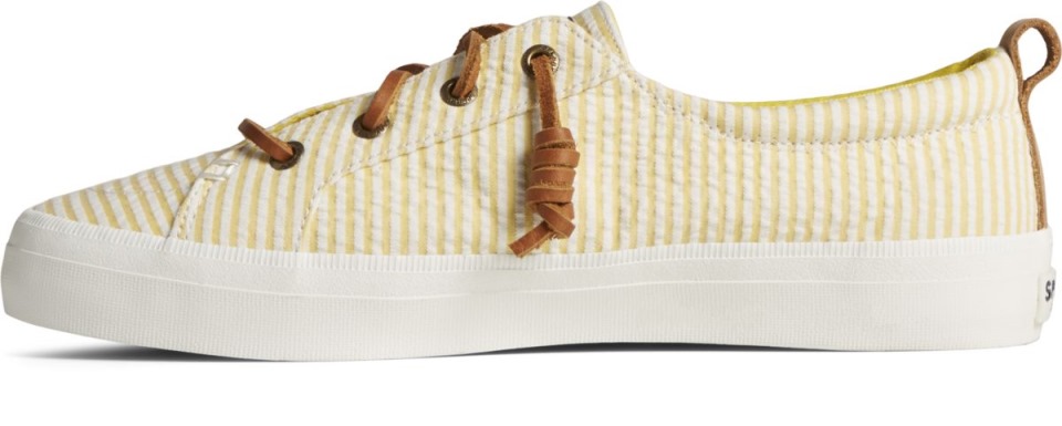 Crest Vibe Seersucker Zapatilla De Deporte Sperry Amarillo