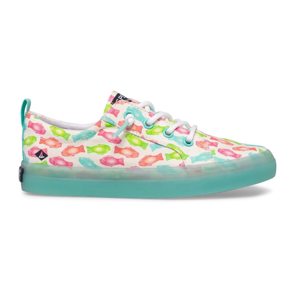 Crest Vibe Sneaker Blanco Multi Sperry