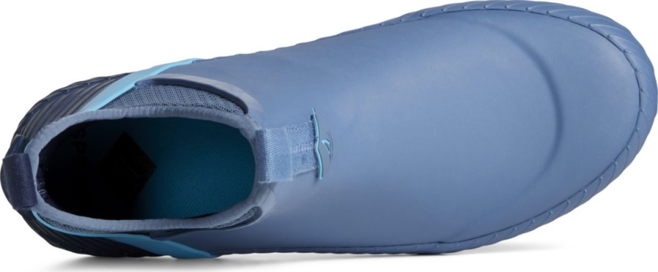Bota De Cubierta De Agua Cortada Azul Sperry