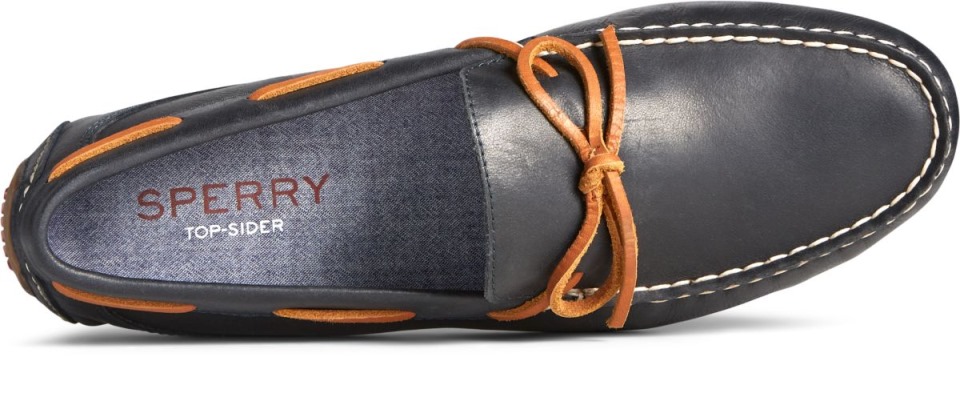 Davenport Conductor De 1 Ojo Azul Marino Sperry
