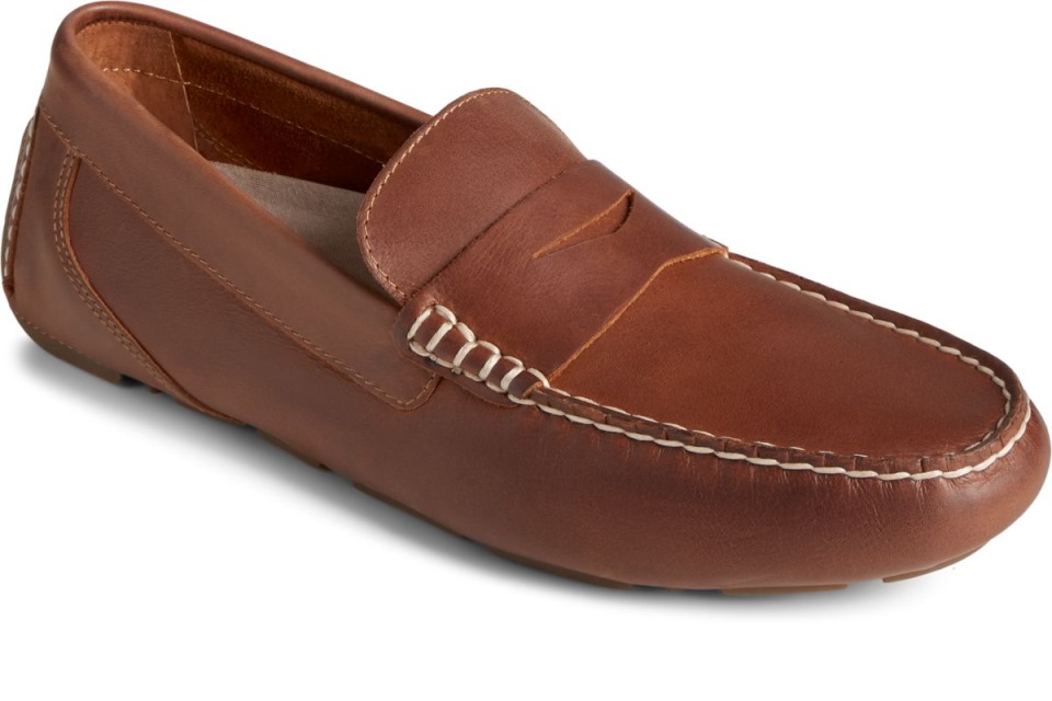 Mocasines Davenport Penny Bronceado Sperry