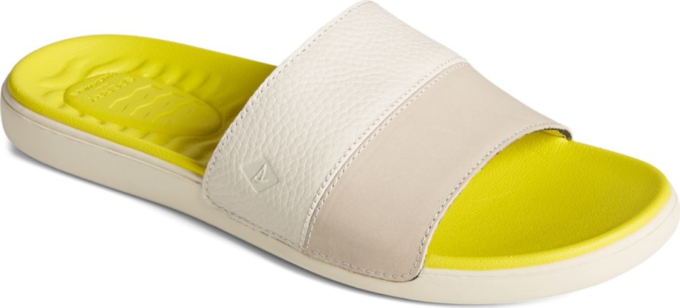 Sandalia Tobogán De Onda De Felpa Muelle Arena Sperry