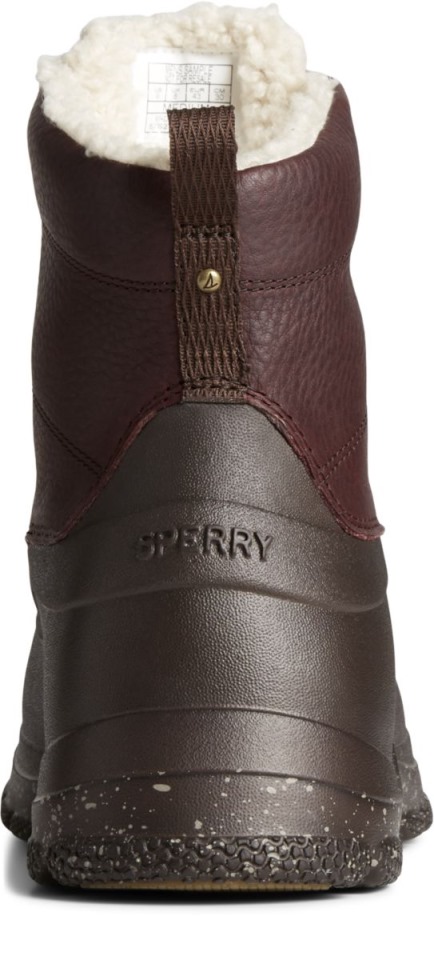 Bota Flotante De Pato Con Cordones Marrón Sperry