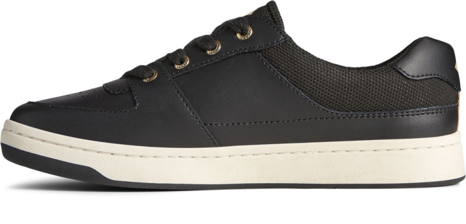 Zapatilla Freeport Con Suela Cupsole Sperry Negro