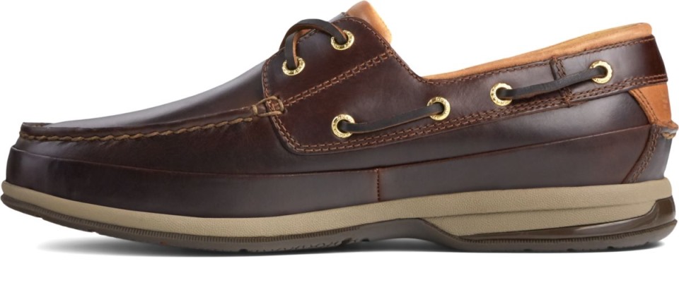 Copa De Oro Asv Náutico 2 Ojales Piel Sperry Amaretto