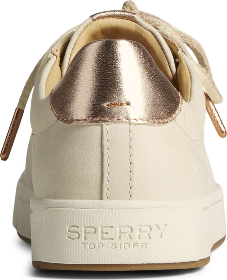 Copa De Oro Ancla Plushwave Zapatilla De Deporte Marfil Sperry