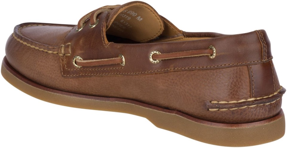 Copa De Oro Auténtico Original Rivingston Barco Zapato Sperry Bronceado