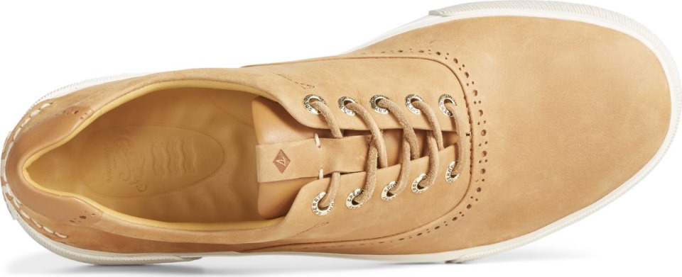 Copa De Oro Striper Plushwave Cvo Brogue Zapatilla De Deporte Bronceado Sperry