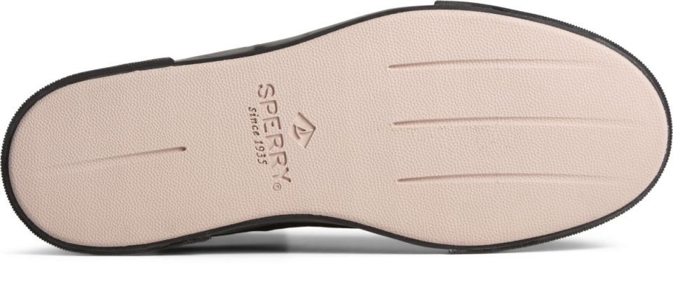 Copa De Oro Striper Plushwave Cvo Nubuck Zapatilla Sperry Negro