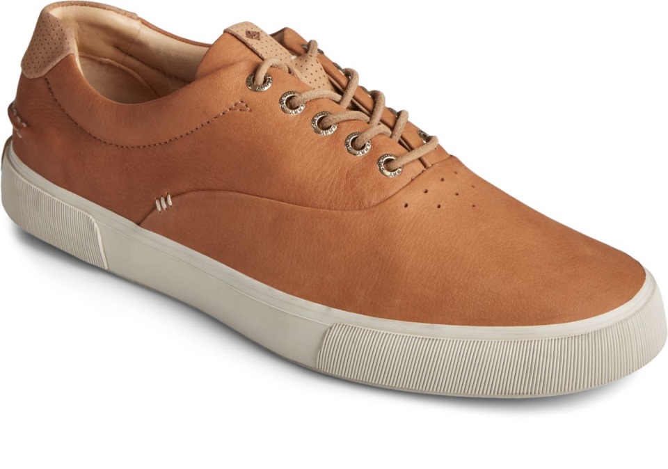 Copa Dorada Striper Plushwave Cvo Zapatilla De Deporte Soft Tan Sperry