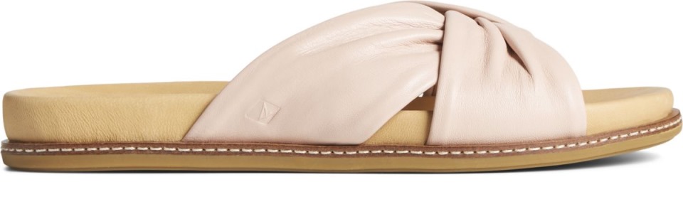Copa De Oro Waveside Plushwave Cross Slide Sandalia Sperry Rose